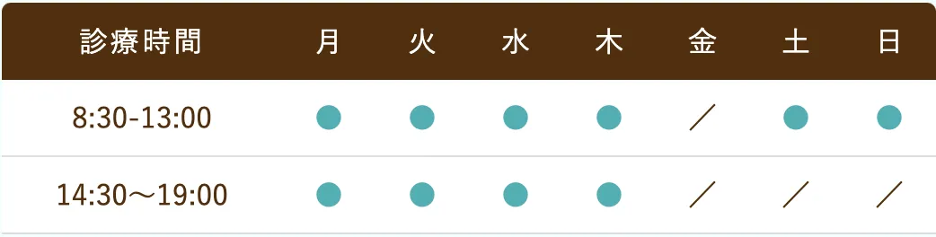 診療時間